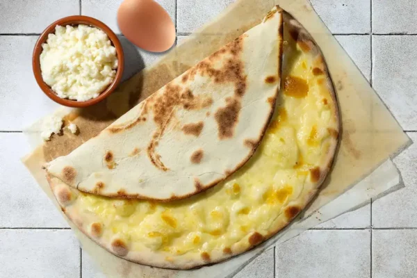 Cheese Eggs Manakish