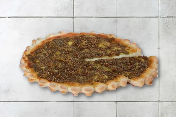 Duplex Manakish (Cheese & Zaatar)